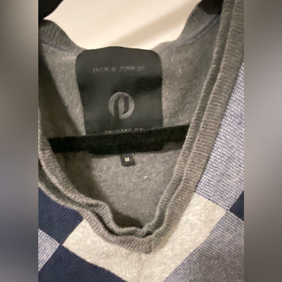 Sweater vest checkered size M - Picture 3 of 4